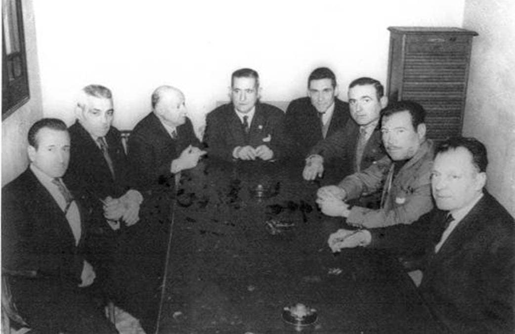 La Junta directiva presidida per Amadeu Alemany